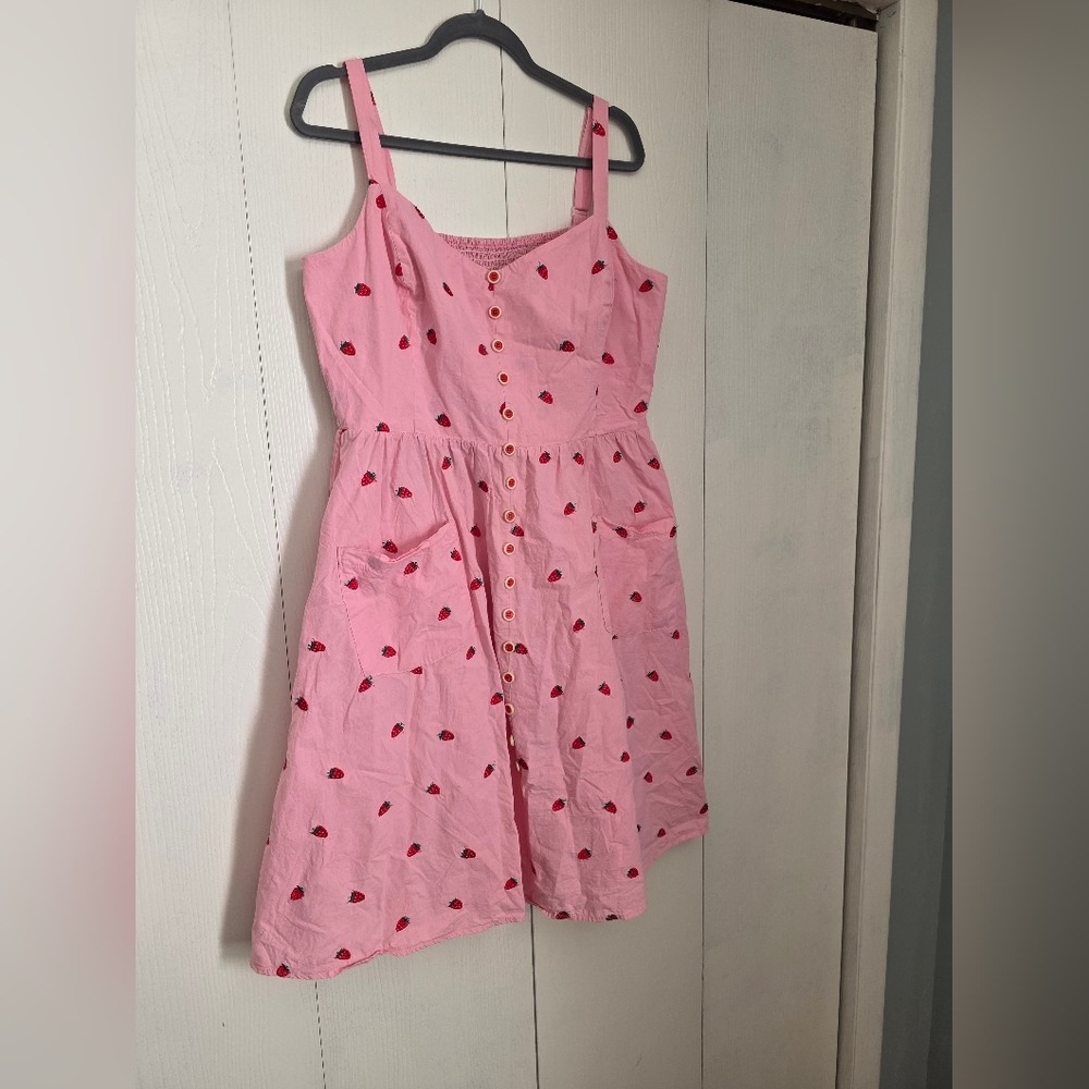 Collectif Strawberry Tanktop Dress